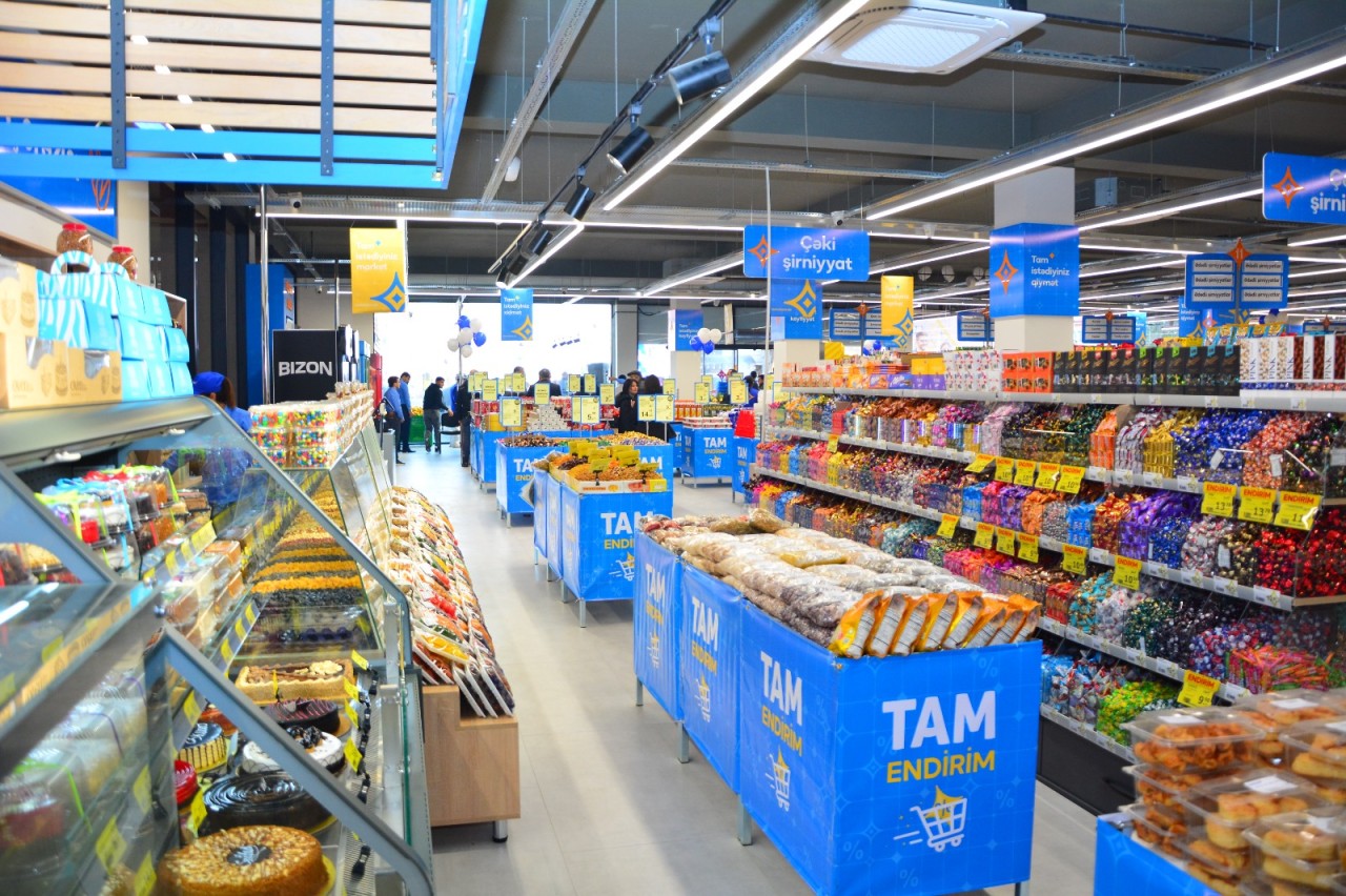 “Tamstore”nin Ağstafada istifadəyə verdiyi mağazasında 70 yeni iş yeri yaradılıb - FOTOLAR